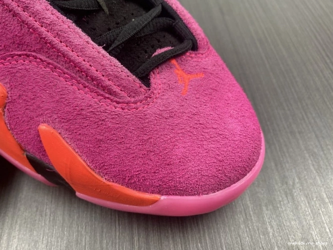 Cheap DH4121-600 Jordan 14 Pink Retro Low Shocking (W) 0810